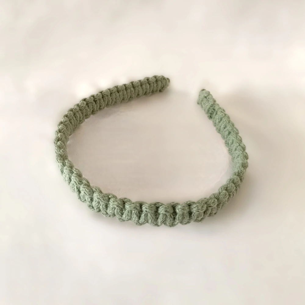 Macrame čelenka divoká máta