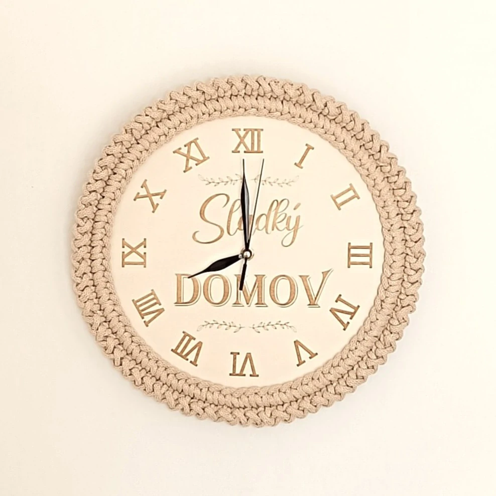 Nástěnné hodiny - pískové