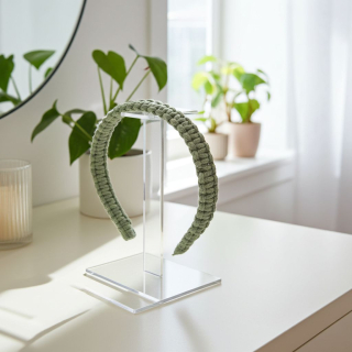 Macrame čelenka divoká máta